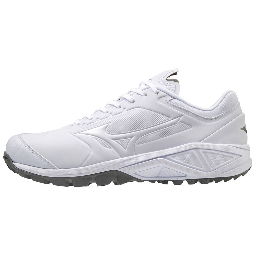 Zapatillas Beisbol Mizuno Dominant 3 All Surface Turf Mujer Blancas Comprar KYUV-23549